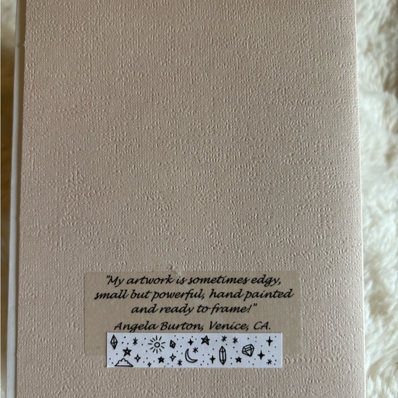 🎃🐦⬛Hand painted flying crow greeting card - Picture 3 of 3